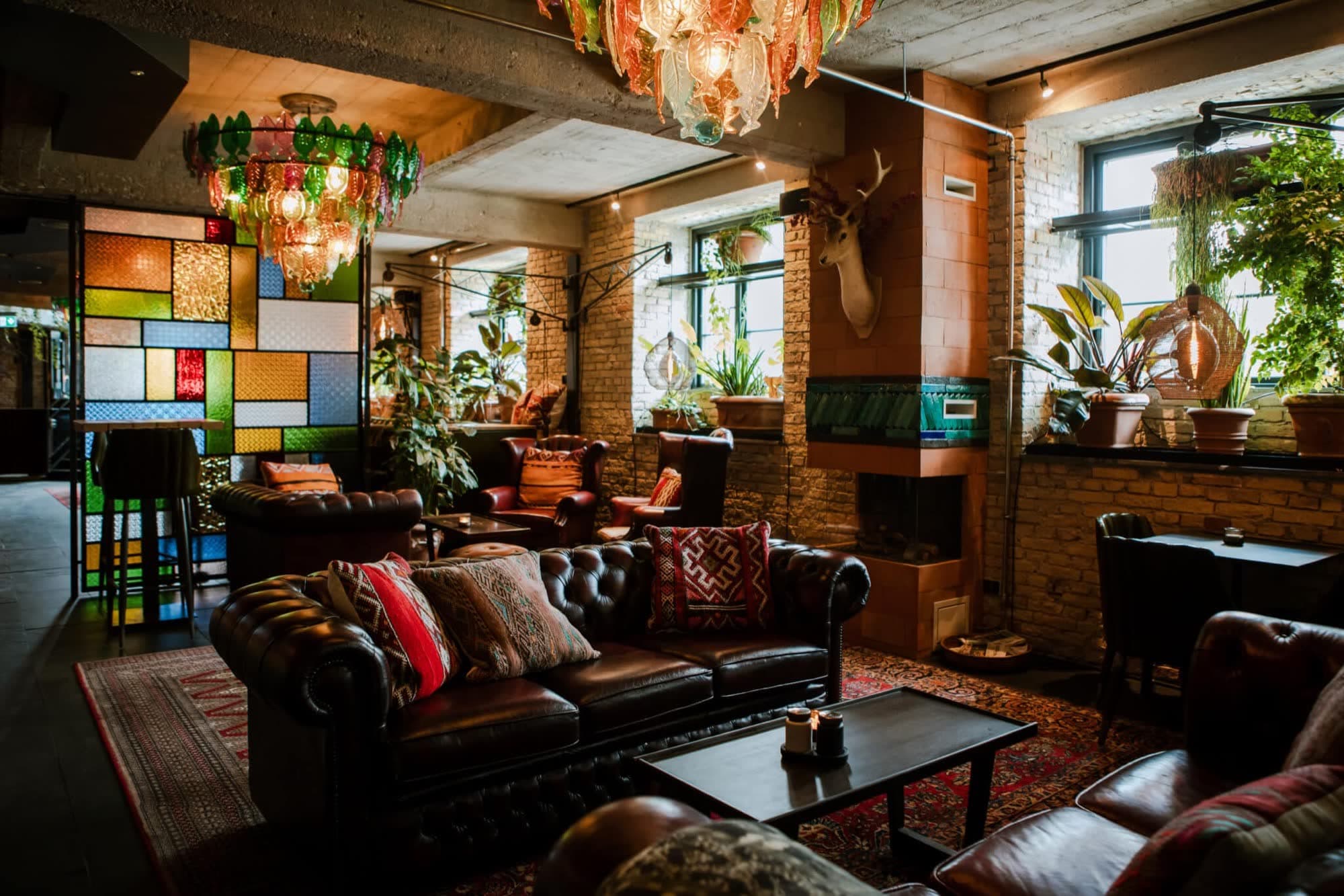 Lounge at Bryggen Guldsmeden, Copenhagen
